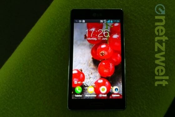 Das LG Optimus L7 II ist der große Bruder des Optimus L5 II. (Bild: netzwelt) Das LG Optimus L7 II ist der große Bruder des Optimus L5 II. (Bild: netzwelt)