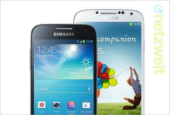 Netzwelt vergleicht das Galaxy S4 Mini und das Galaxy S4. (Bild: netzwelt) Netzwelt vergleicht das Galaxy S4 Mini und das Galaxy S4. (Bild: netzwelt)
