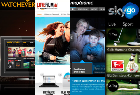 Netzwelt hat sich die vier Dienste einmal genauer angeschaut. (Bild: Montage netzwelt) Netzwelt hat sich die vier Dienste einmal genauer angeschaut. (Bild: Montage netzwelt)