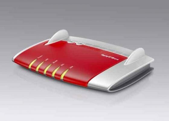 Neue Fritz!Box: Der Router betriebt zwei schnelle Funkbänder parallel. (Bild: AVM) Neue Fritz!Box: Der Router betriebt zwei schnelle Funkbänder parallel. (Bild: AVM)