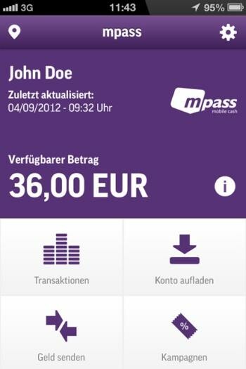O2-Kunden können bald via mPass Geld mit dem Smartphone überweisen. (Bild: Telefónica Deutschland) O2-Kunden können bald via mPass Geld mit dem Smartphone überweisen. (Bild: Telefónica Deutschland)