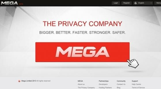 Piracy oder Privacy? Die Webserver von Mega speichern alle Nutzerdaten verschlüsselt. (Bild: mega.co.nz) Piracy oder Privacy? Die Webserver von Mega speichern alle Nutzerdaten verschlüsselt. (Bild: mega.co.nz)