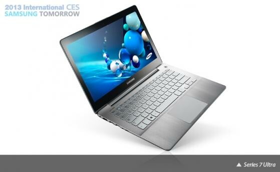 Samsung präsentiert auf der CES 2013 zwei neue Notebook Modelle mit Windows 8. (Bild: Samsung) Samsung präsentiert auf der CES 2013 zwei neue Notebook Modelle mit Windows 8. (Bild: Samsung)