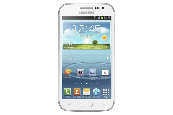 Samsung präsentiert mit dem Galaxy Win ein neues Quad-Core-Smartphone. (Bild: Samsung) Samsung präsentiert mit dem Galaxy Win ein neues Quad-Core-Smartphone. (Bild: Samsung)