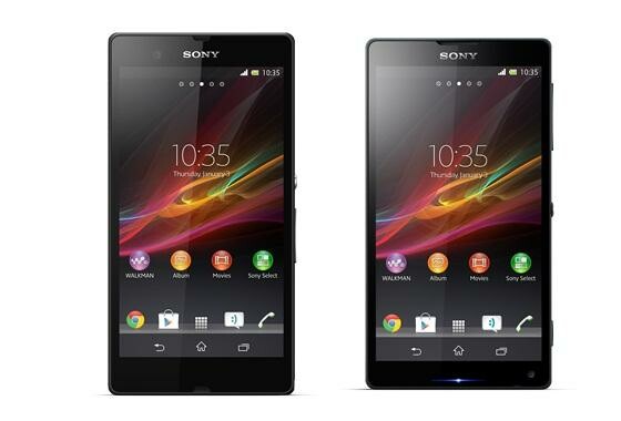 Auf den Servern von Sony sind Pressebilder zweier neuer Top-Smartphones aufgetaucht. Links zu sehen ist das Sony Xperia Z, rechts das Sony Xperia ZL. (Bilder: Sony, Montage: netzwelt) Auf den Servern von Sony sind Pressebilder zweier neuer Top-Smartphones aufgetaucht. Links zu sehen ist das Sony Xperia Z, rechts das Sony Xperia ZL. (Bilder: Sony, Montage: netzwelt)