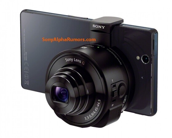 Sony Objektiv-Kamera: Bei dieser Ausführung sol es sich um den DSC-QX10 Kameraaufsatz handeln. (Bild: Sonyalpharumors) Sony Objektiv-Kamera: Bei dieser Ausführung sol es sich um den DSC-QX10 Kameraaufsatz handeln. (Bild: Sonyalpharumors)