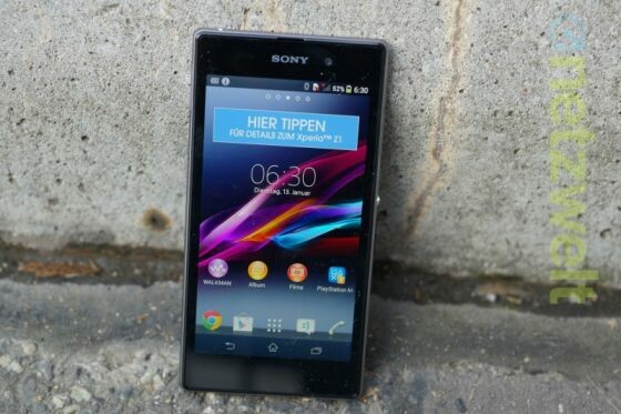 Mit dem Xperia Z1 präsentiert Sony den Nachfolger für das Xperia Z. (Bild: netzwelt) Mit dem Xperia Z1 präsentiert Sony den Nachfolger für das Xperia Z. (Bild: netzwelt)