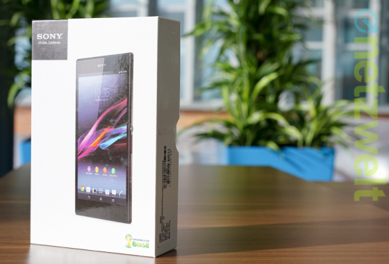 Das Sony Xperia Z Ultra ist in der netzwelt-Redaktion eingetroffen. (Bild: netzwelt) Das Sony Xperia Z Ultra ist in der netzwelt-Redaktion eingetroffen. (Bild: netzwelt)