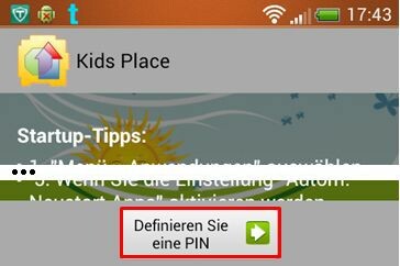 Startbildschirm von Kids Place (Bild: Kids Place // kiddoware) Startbildschirm von Kids Place (Bild: Kids Place // kiddoware)