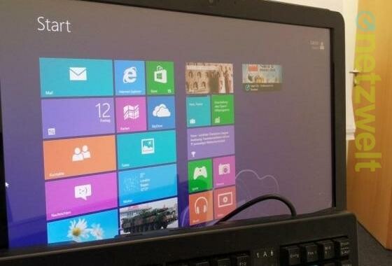 Touchscreen-Optik auf dem Desktop-PC. Windows 8 ist radikal anders, als seine Vorgänger. (Bild: netzwelt/Windows 8) Touchscreen-Optik auf dem Desktop-PC. Windows 8 ist radikal anders, als seine Vorgänger. (Bild: netzwelt/Windows 8)