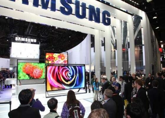Ultra HD-Fernseher waren einer der Schwerpunkte der CES 2013 - unter anderem Samsungs Riesenfernseher S9. (Bild: CES) Ultra HD-Fernseher waren einer der Schwerpunkte der CES 2013 - unter anderem Samsungs Riesenfernseher S9. (Bild: CES)