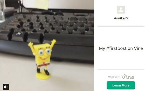 Verschwommen und dennoch zur Ewigkeit im Netz verdammt? Online gestellte Videos sind automatisch für alle sichtbar und lassen sich nur auf Umwegen löschen. (Bild: Screenshot Vine/Twitter) Verschwommen und dennoch zur Ewigkeit im Netz verdammt? Online gestellte Videos sind automatisch für alle sichtbar und lassen sich nur auf Umwegen löschen. (Bild: Screenshot Vine/Twitter)