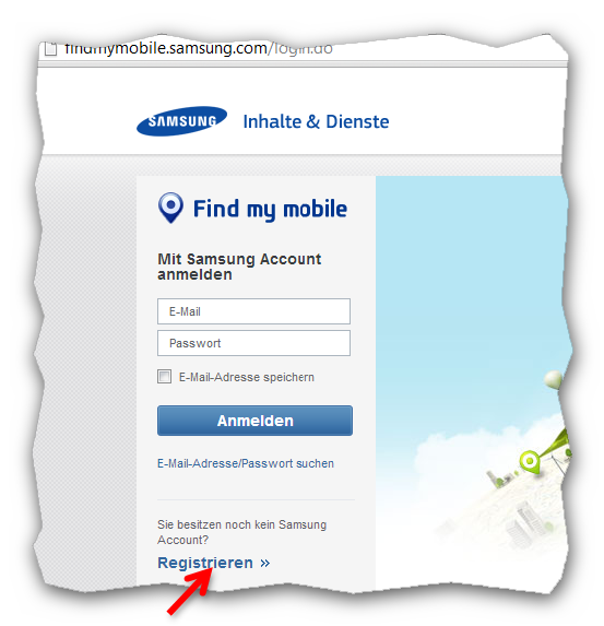 Webseite von SamsungDive. (Bild: Screenshot) Webseite von SamsungDive. (Bild: Screenshot)