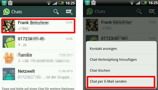 WhatsApp 2 (Bild: Screenshot netzwelt) WhatsApp 2 (Bild: Screenshot netzwelt)