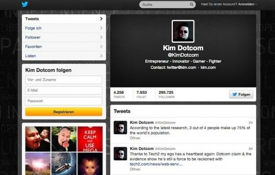 Wirft Google & Co. Urheberrechtsverstöße vor: Kim Schmitz alias Kim Dotcom. (Bild: Screenshot Twitter) Wirft Google & Co. Urheberrechtsverstöße vor: Kim Schmitz alias Kim Dotcom. (Bild: Screenshot Twitter)