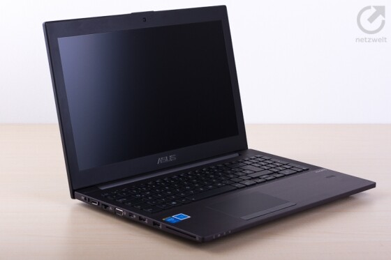 Asus B551L: Edle Erscheinung mit mattem Bildschirm. (Bild: netzwelt) Asus B551L: Edle Erscheinung mit mattem Bildschirm. (Bild: netzwelt)