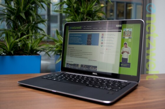 Dell bringt das XPS 13 mit Prozessoren aus Intels Haswell-Generation auf den Stand der Technik. (Bild: netzwelt) Dell bringt das XPS 13 mit Prozessoren aus Intels Haswell-Generation auf den Stand der Technik. (Bild: netzwelt)