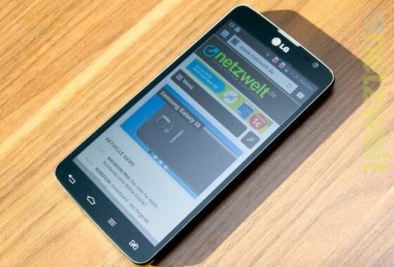 Das LG G Pro Lite Dual stellt sich dem netzwelt-Test. (Bild: netzwelt) Das LG G Pro Lite Dual stellt sich dem netzwelt-Test. (Bild: netzwelt)