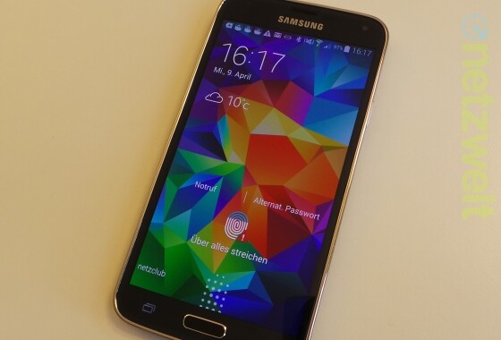 Solche Fehler produziert der Fingerabdruckscanner des Galaxy S5 leider allzu oft. (Bild: netzwelt) Solche Fehler produziert der Fingerabdruckscanner des Galaxy S5 leider allzu oft. (Bild: netzwelt)