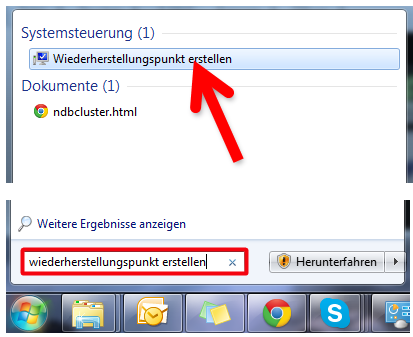 Systemeigenschaften von Windows aufrufen. (Bild: Screenshot) Systemeigenschaften von Windows aufrufen. (Bild: Screenshot)