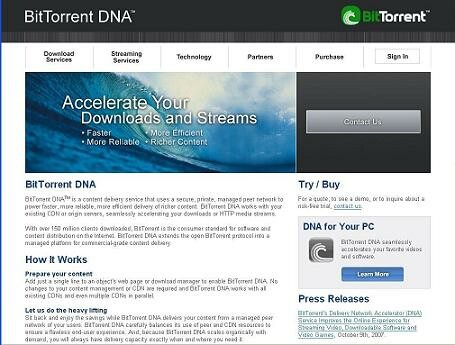 Bittorrent DNA