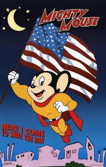 clip art mighty mouse - photo #20