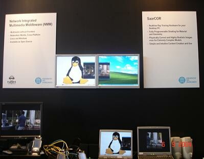 CeBIT: Grenzenlose Multimedia am saarländischen Forschungsstand