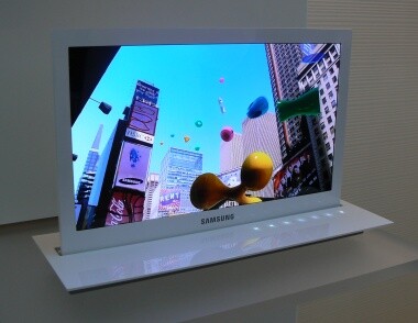 CeBIT 2008: Samsung zeigt OLED-Fernseher samsung oled