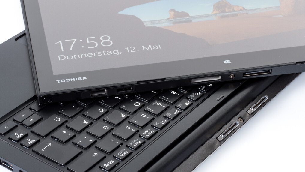 Der Touchscreen ist entspiegelt, was die Arbeit im Freien ungemein vereinfacht.