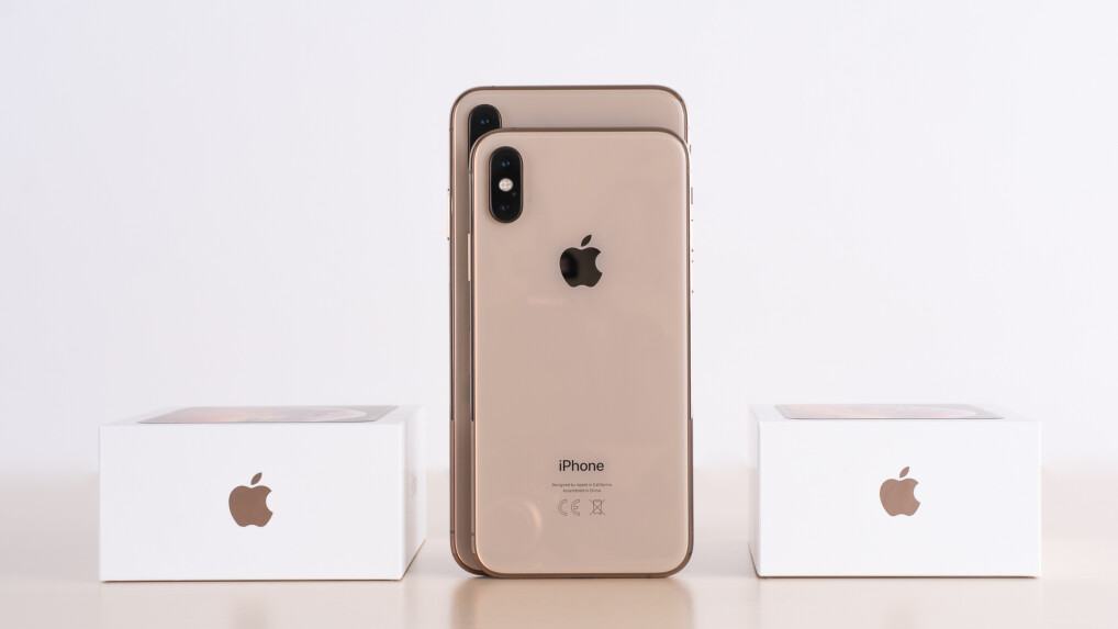 Größenunterschied - das iPhone XS Max ist nicht nur höher, sondern auch ein wenig breiter als das iPhone XS.