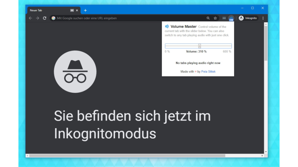 Activate the feature-rich Google Chrome browser extension in incognito mode-this is the way
