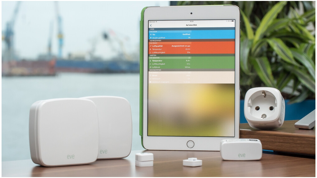 Elgato Eve ist mit Apple Homekit kompatibel.