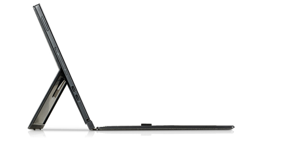 Das Dell Latitude 12 7000 gibt es mit zwei unterschiedlichen Tastaturen / Hüllen.