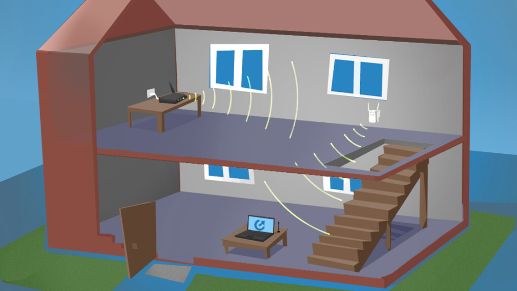 The ubiquitous Internet: WLAN repeaters extend network access that the router cannot access to the network.