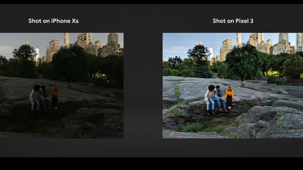 Im November bringt Google das Feature Nachtsicht per Update auf das Pixel 3 (XL). Es soll für bessere Fotos bei schwachen Lichtverhältnissen sorgen.