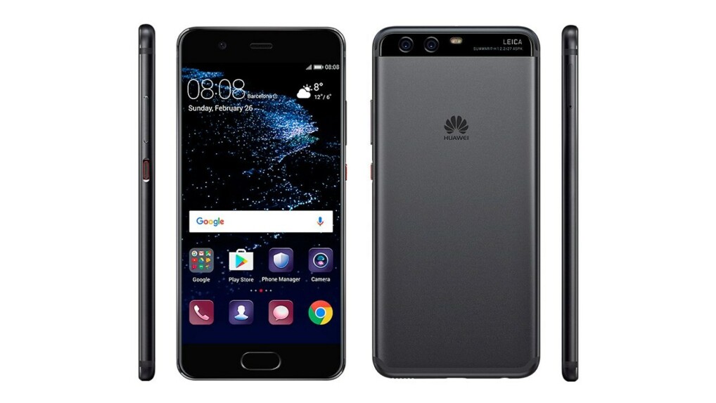 Das Huawei P10 bietet einen Fingerabdruckscanner auf der Front.