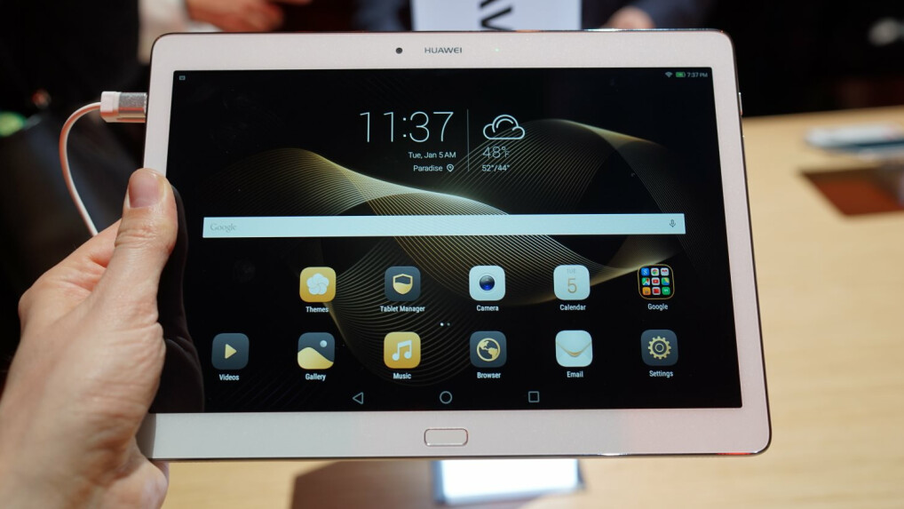 Das Huawei MediaPad M2 ist ab Ende Januar in Deutschland erhältlich.