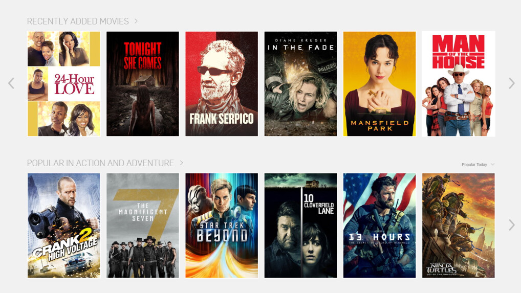 Hulu hat sowohl neue als auch alte Filme im Angebot