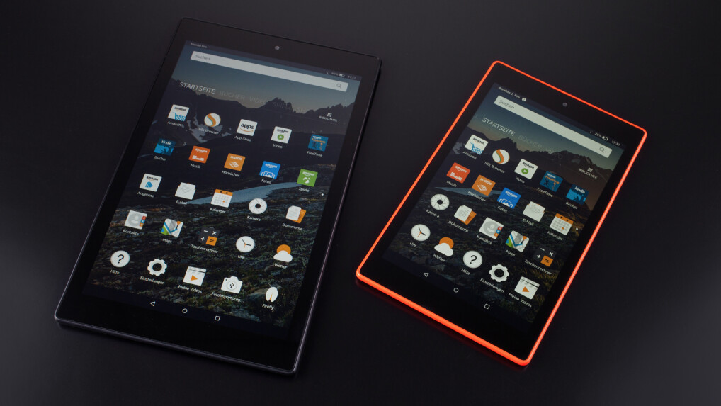 Amazon Fire HD 10 & Fire HD 8