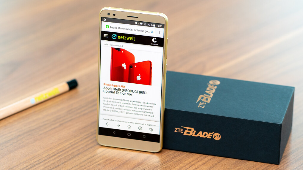ZTE Blade V9 im Video