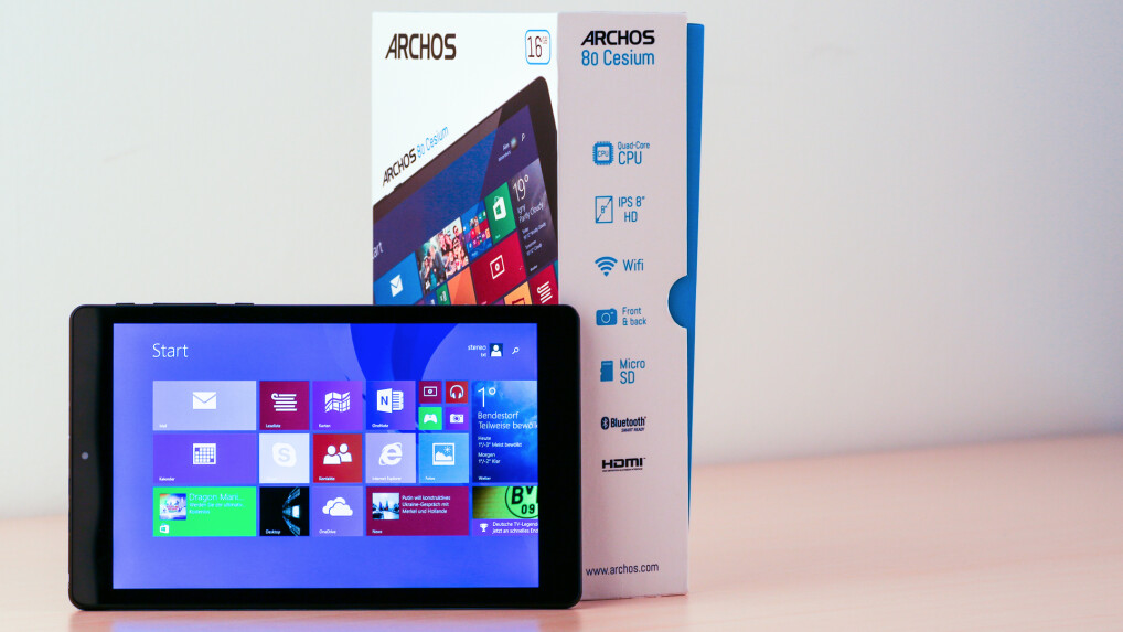 Hat für die meisten Anwender alles was zählt, daher ein Schnäppchen: Archos 80 Cesium.
