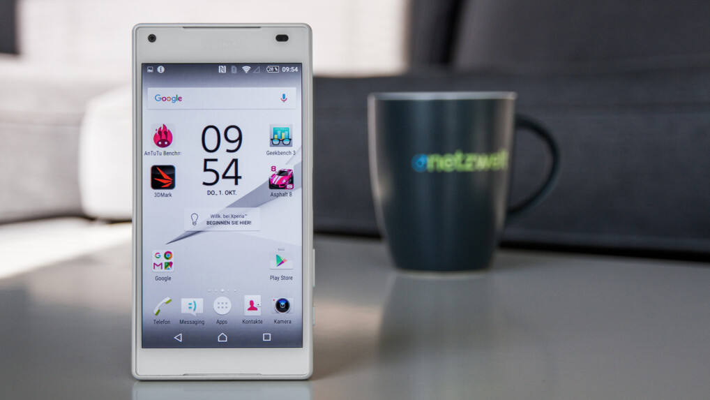 Das Sony Xperia Z5 Compact stellt sich dem Test.