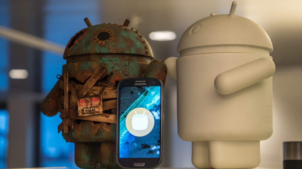 Android 6.0.1 Marshallow auf dem Galaxy s3 (I9300).