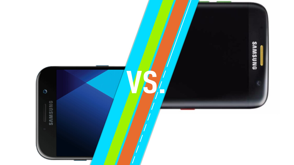 Die Samsung-Modelle Galaxy A5 und Galaxy A7 im Vergleichstest.
