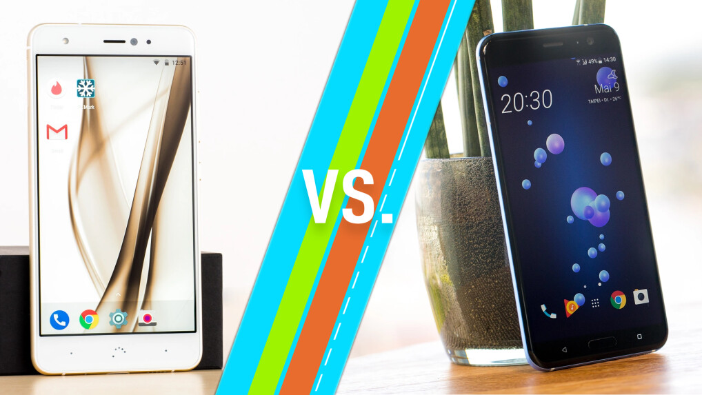 BQ Aquaris X Pro vs. HTC U11