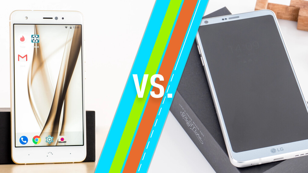 BQ Aquaris X Pro vs. LG G6
