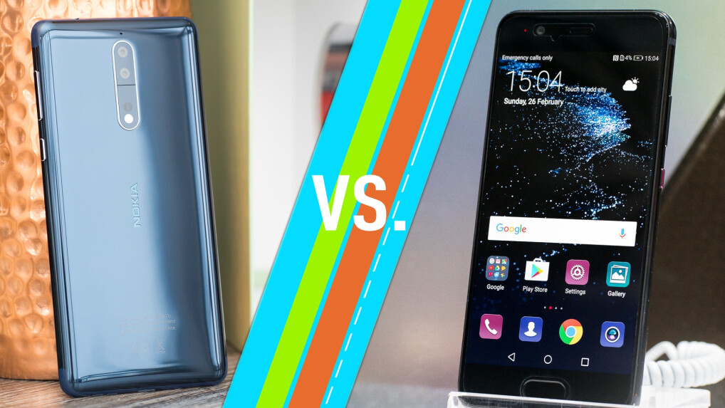 Nokia 8 versus Huawei P10