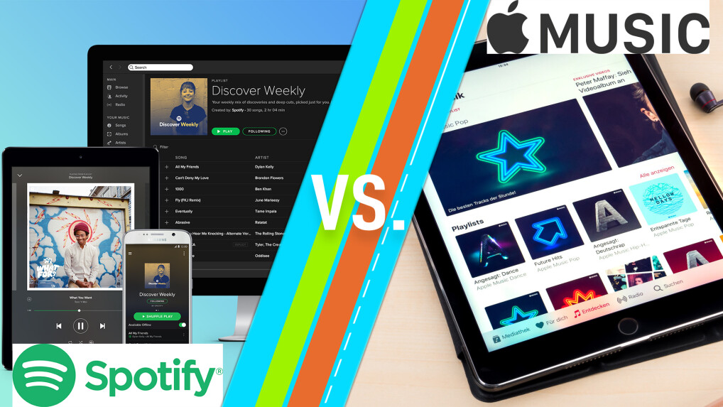   Spotify vs Apple Music 