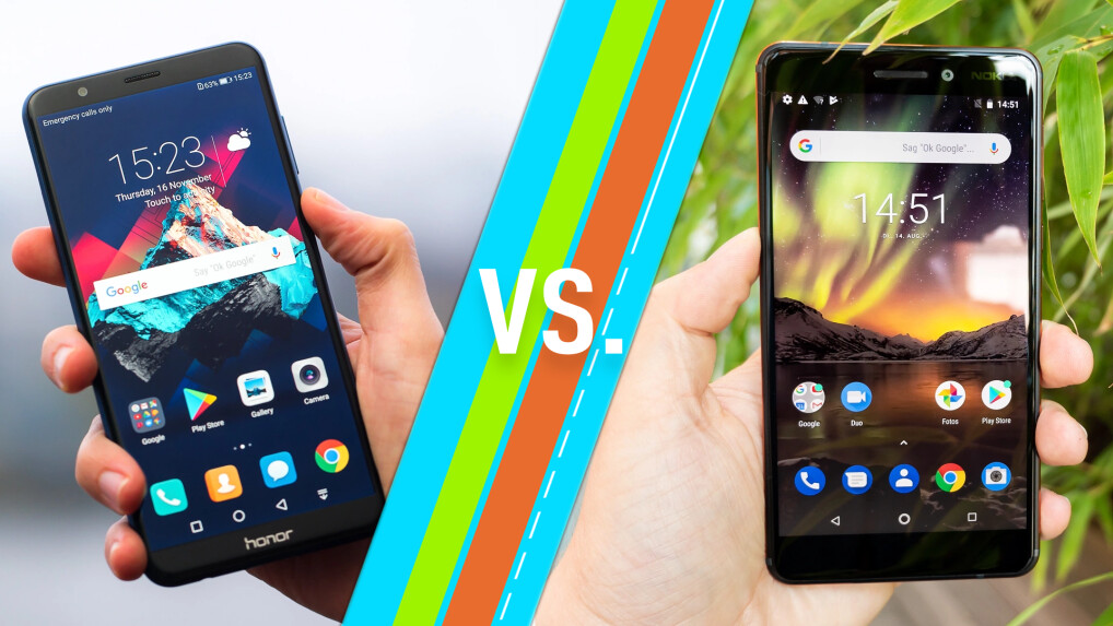 Honor 7X vs. Nokia 6.1