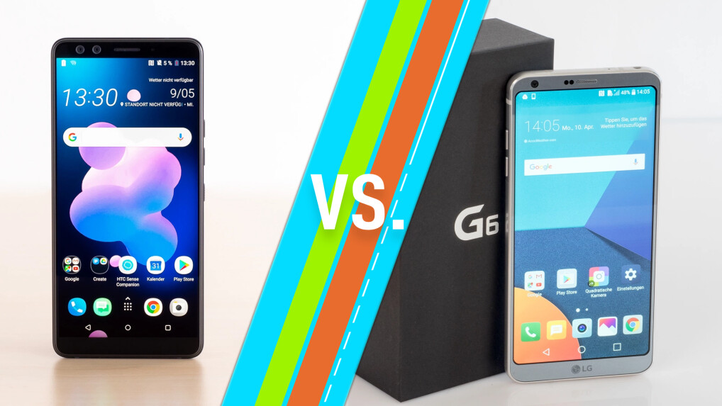 HTC U12+ vs. LG G6